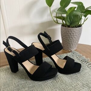 Elegant Black Women's Heels